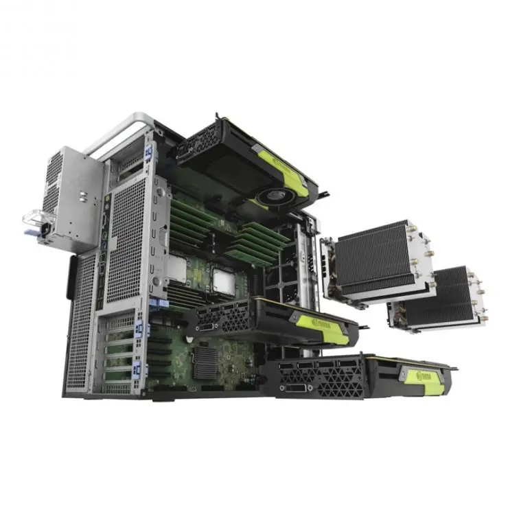 Workstation Refurbished DELL Precision T7920, 2 x Intel 12-Core Xeon Gold 6146 3.20GHz, 128GB DDR4 ECC, 1TB SSD, nVidia RTX A4000, GARANTIE 3 ANI