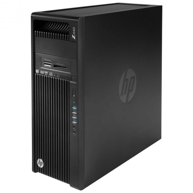 Workstation HP Z440, Intel HEXA Core Xeon E5-1650 v4 3.60GHz, 64GB DDR4 ECC, 512GB SSD + 1TB HDD, nVidia Quadro P4000, Second-hand