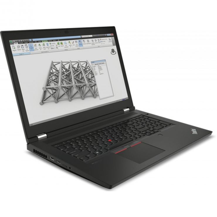 Laptop LENOVO ThinkPad P17 Gen2, 17.3" FHD, Intel Core i7-11800H pana la 4.60 GHz, 32GB DDR4, 1TB SSD, nVidia RTX A2000, Windows 11 PRO, GARANTIE 2 ANI