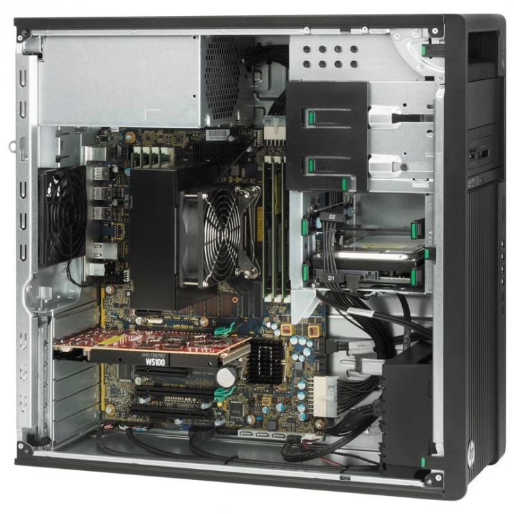 Workstation HP Z440, Intel HEXA Core Xeon E5-1650 v4 3.60GHz, 32GB DDR4 ECC, 512GB SSD, nVidia Quadro K2200, Second-hand