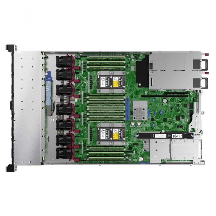 Server HP ProLiant DL360 Gen10, 2 x Intel 10-Core Xeon Silver 4114 2.20 GHz, 128GB DDR4 ECC, 2 x 1.2TB HDD SAS, RAID Smart Array P408i-a , 2 x PSU, GARANTIE 2 ANI