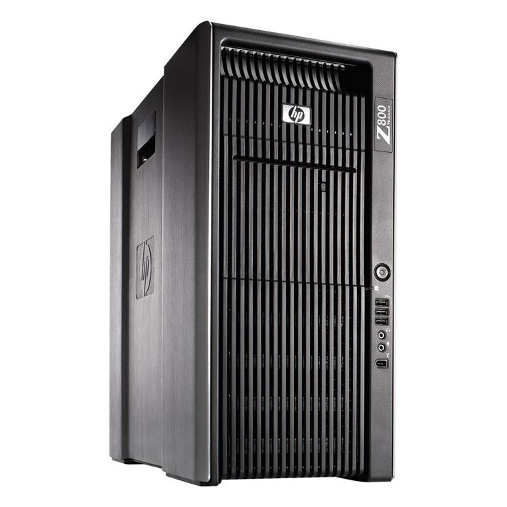 HP Z800 Statie grafica, 2 x Intel HEXA Core Xeon X5660 2.80 GHz, 48GB DDR3 ECC, 2 x 300GB HDD WD Raptor 10k, nVidia Quadro 2000, DVDRW, GARANTIE 3 ANI