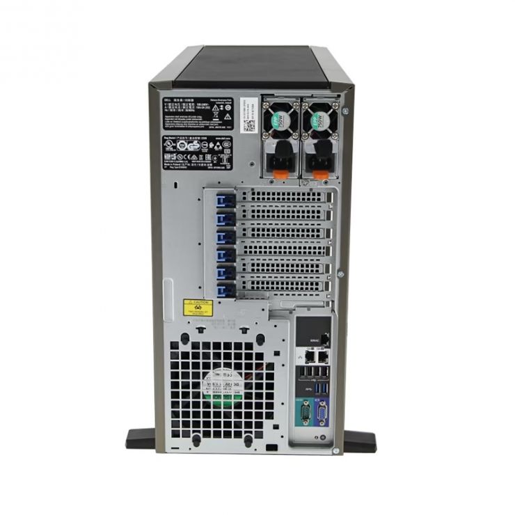 Server DELL PowerEdge T440, 2 x Intel 14-Core Xeon Gold 5120 2.20 GHz, 256GB DDR4 ECC, 16 x 1TB SSD, RAID PERC H730P, 2 x PSU, Front bezel, GARANTIE 2 ANI