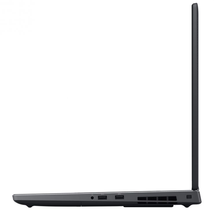 Laptop Refurbished DELL Precision 7740 17.3" UHD 4K, Intel Core i7-9750H pana la 4.50 GHz, 32GB DDR4, 2 x 512GB SSD, Intel UHD Graphics, GARANTIE 2 ANI