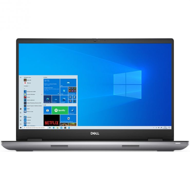 Laptop DELL Precision 7770 17.3" FHD, Intel Core i7-12850HX pana la 4.80 GHz, 32GB DDR5, 1TB SSD, nVidia RTX A3000 12GB, Windows 11 PRO, GARANTIE 2 ANI