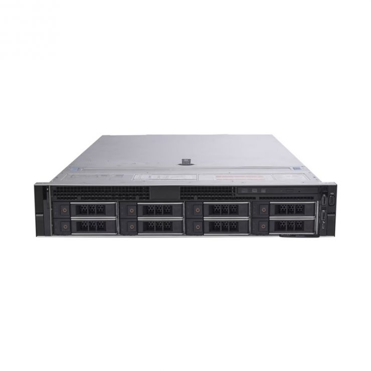 Server Refurbished DELL PowerEdge R740, 2 x Intel 20-Core Xeon Gold 6138 2.0 GHz, 256GB DDR4 ECC, 2 x 500GB SSD + 6 x 12TB HDD SAS, RAID PERC H730P, 2 x PSU, Front bezel, GARANTIE 2 ANI
