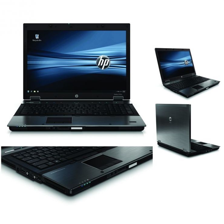 HP EliteBook 8740w 17", Intel Core i7-620M 2.66GHz, 4GB DDR3, 250GB HDD, DVD, nVidia Quadro FX 2800M, GARANTIE 2 ANI