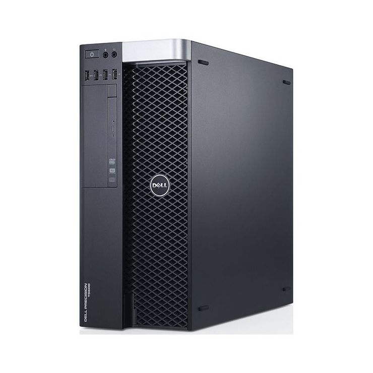 Workstation DELL Precision T5610, 2 x Intel HEXA Core Xeon E5-2630 v2 2.60 GHz, 64GB DDR3 ECC, 500GB SSD, nVidia Quadro K4000, GARANTIE 3 ANI