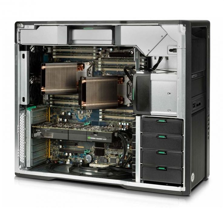 Workstation HP Z840, 2 x Intel 10-Core Xeon E5-2660 v3 2.60 GHz, 64GB DDR4 ECC, 500GB SSD, nVidia Quadro K4200, GARANTIE 3 ANI