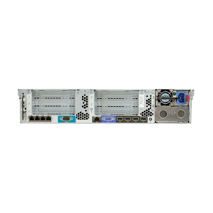 Server HP ProLiant DL380p Gen8, 2 x Intel OCTA Core Xeon E5-2670 2.60GHz, 128GB DDR3 ECC, Raid P420i, 2 x PSU, GARANTIE 2 ANI