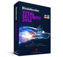 Bitdefender Total Security 2016, 1 PC, 1 AN, Retail