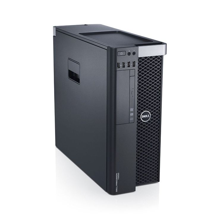 Workstation DELL Precision T5600, 2 x Intel OCTA Core Xeon E5-2650 2.0GHz, 128GB DDR3 ECC, 256GB SSD, nVidia Quadro K4200, Second-hand