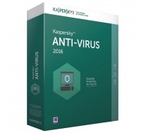 Kaspersky Anti-Virus 2016, 4 PC, 1 AN, Retail