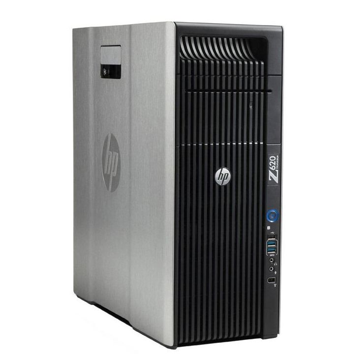 Workstation HP Z620, 2 x Intel OCTA Core Xeon E5-2680 2.70 GHz, 32GB DDR3 ECC, 512GB SSD, nVidia Quadro K4000, Second-hand