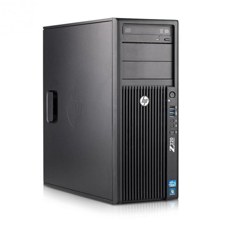 HP Z220 Workstation Intel Xeon QUAD Core E3-1240 v2 3.40Ghz, 16GB DDR3, 256GB SSD, DVDRW, nVidia Quadro 2000, GARANTIE 3 ANI