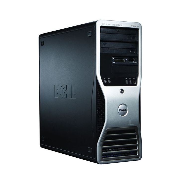 DELL Precision T3500 Workstation, Intel QUAD Core Xeon W3530 2.80GHz, 12GB DDR3, 250GB HDD, AMD FirePro V4800, DVDRW, GARANTIE 3 ANI