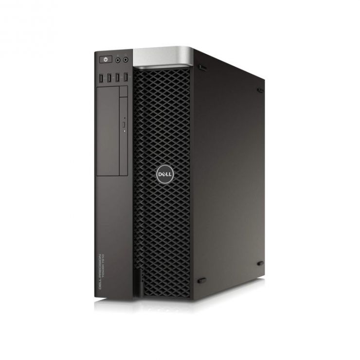 Workstation DELL Precision T7810, 2 x Intel HEXA Core Xeon E5-2620 v3 2.40GHz, 32GB DDR4 ECC, 250GB SSD, nVidia Quadro K4000, GARANTIE 3 ANI