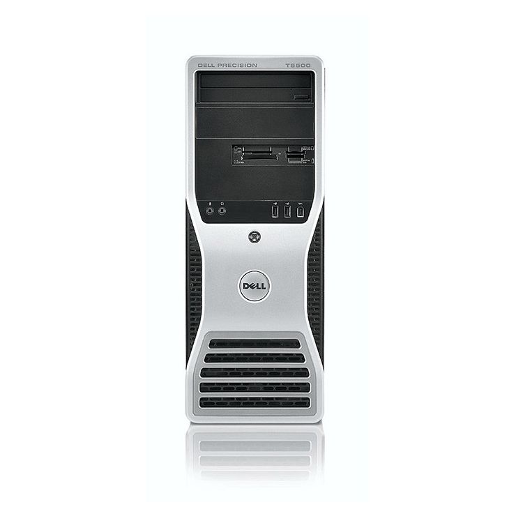 DELL Precision T5500 Workstation, 2 x Intel HEXA Core Xeon X5680 3.33GHz, 48GB DDR3 ECC, 250GB SSD + 1TB HDD, nVidia Quadro 6000, DVDRW, GARANTIE 3 ANI