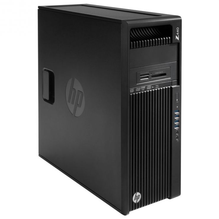 Workstation HP Z440, Intel QUAD Core Xeon E5-1620 v3 3.50GHz, 32GB DDR4 ECC, 250GB SSD + 2TB HDD, nVidia Quadro K2200, GARANTIE 3 ANI
