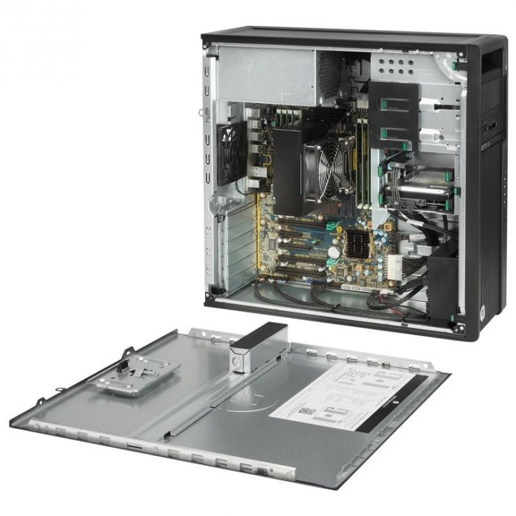 Statie grafica HP Z440, Intel HEXA Core Xeon E5-1650 v3 3.50Ghz, 32GB DDR4 ECC, 500GB SSD, nVidia Quadro M2000, GARANTIE 3 ANI