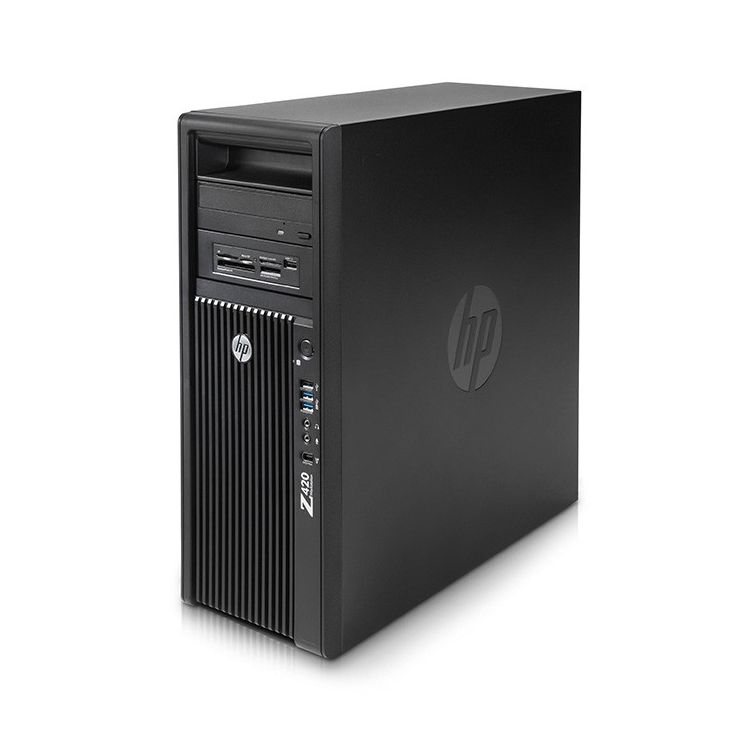 Workstation Refurbished HP Z420, Intel DECA Core Xeon E5-2660 v2 2.20Ghz, 32GB DDR3 ECC, 250GB SSD + 2TB HDD, nVidia Quadro K4200, GARANTIE 3 ANI