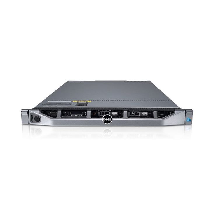 Server DELL PowerEdge R610, 2 x Intel HEXA Core Xeon X5670 2.93 GHz, 48GB DDR3 ECC, RAID PERC H700, 2 x PSU, Front bezel, Second-hand