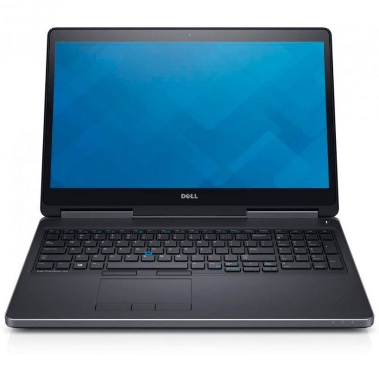 Laptop Refurbished DELL Precision 7520 15.6" FHD, Intel Core i7-6920HQ pana la 3.80 GHz, 32GB DDR4, 512GB SSD, nVidia Quadro M2200, GARANTIE 2 ANI