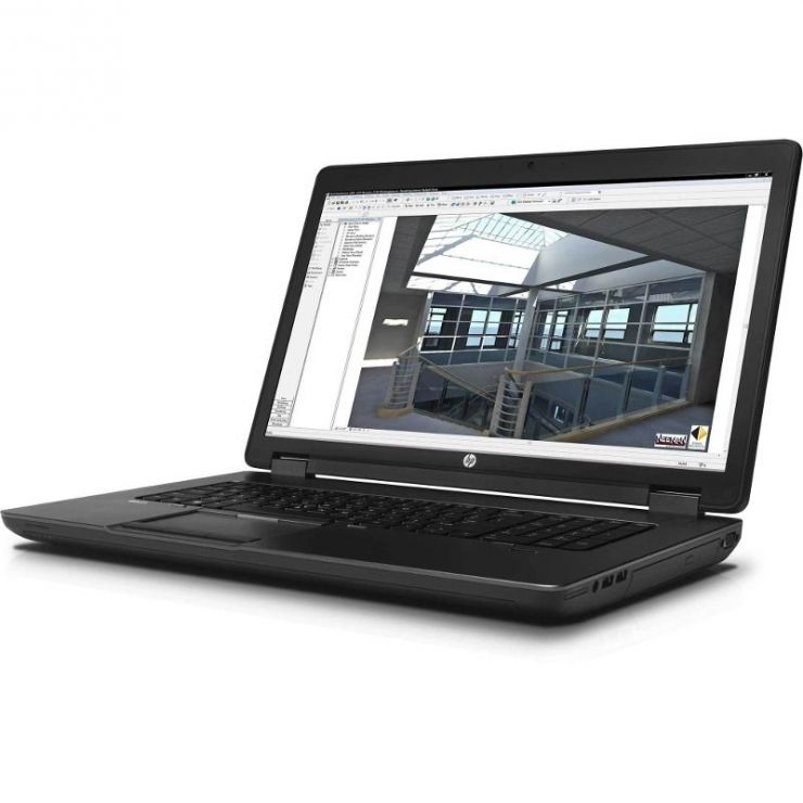 HP ZBook 17 G1 17.3" FHD, Intel Core i7-4800MQ 2.70 GHz, 16GB DDR3, 512GB SSD, nVidia Quadro K3100M, DVDRW, Webcam, GARANTIE 2 ANI