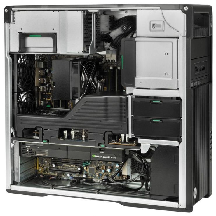 Workstation HP Z640, 2 x Intel 14-Core Xeon E5-2697 v3 2.60Ghz, 64GB DDR4 ECC, 1TB SSD, nVidia Quadro M5000, GARANTIE 3 ANI
