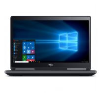 Laptop DELL Precision 7710 17.3" FHD, Intel Core i7-6820HQ pana la 3.60 GHz, 32GB DDR4, 256GB SSD + 1TB HDD, nVidia Quadro M3000M, Webcam, GARANTIE 2 ANI