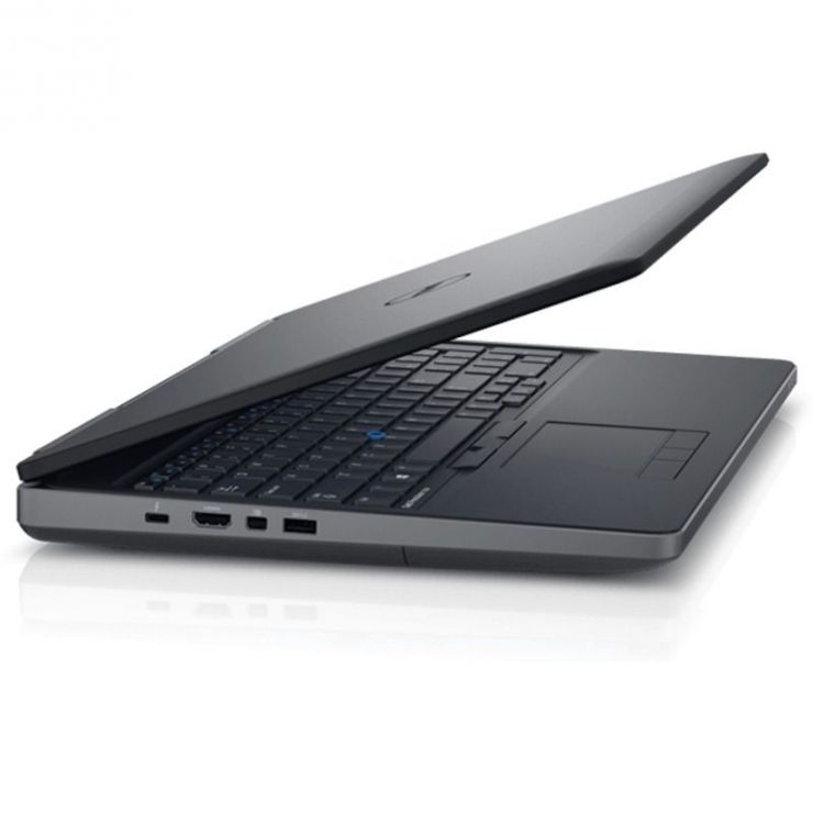 Laptop DELL Precision 7710 17.3" FHD, Intel Core i7-6820HQ pana la 3.60 GHz, 32GB DDR4, 256GB SSD + 1TB HDD, nVidia Quadro M3000M, Webcam, GARANTIE 2 ANI