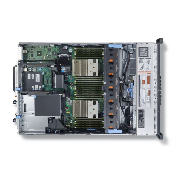 Server DELL PowerEdge R730, 2 x Intel HEXA Core Xeon E5-2620 v3 2.40 GHz, 128GB DDR4 ECC, 2 x 500GB SSD + 6 x 4TB HDD, RAID PERC H730, 2 x PSU, Front bezel, GARANTIE 2 ANI