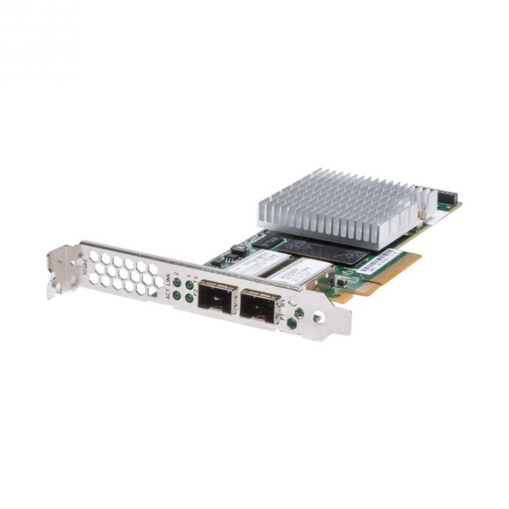 Placa de retea HP NC523SFP, 10GB, 2 Porturi SFP, Full Profile