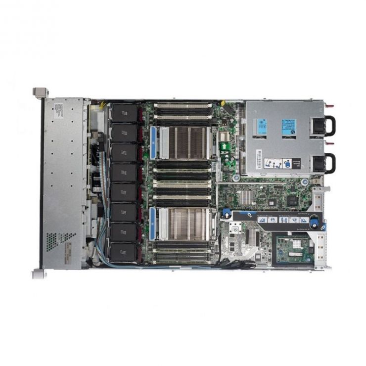 Server HP ProLiant DL360p Gen8, 2 x Intel 10-Core Xeon E5-2660 v2 2.20GHz, 192GB DDR3 ECC, 4 x 900GB HDD SAS, Raid P420i, 2 x PSU, GARANTIE 2 ANI
