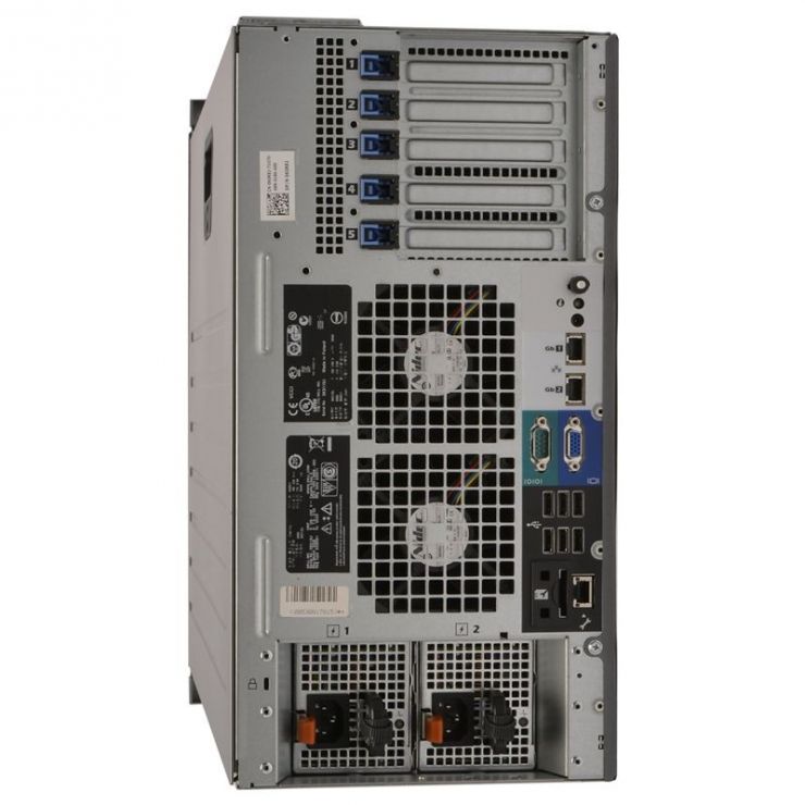 Server Refurbished DELL PowerEdge T610, 2 x Intel HEXA Core Xeon E5645 2.40 GHz, 24GB DDR3 ECC, 4 x 1TB HDD, RAID PERC 6i, 2 x PSU, GARANTIE 2 ANI