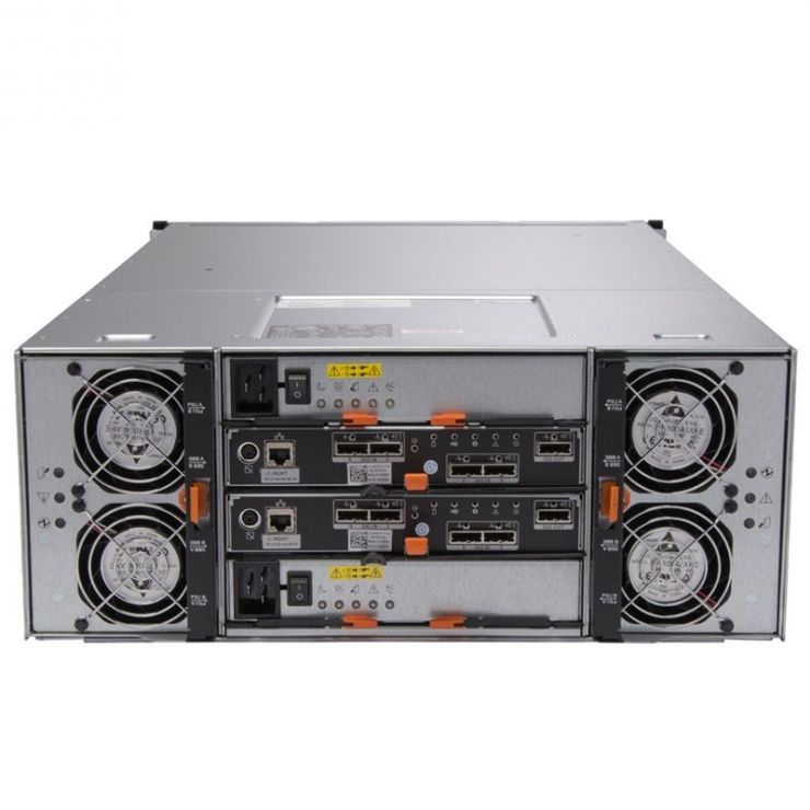 Storage DELL PowerVault MD3260, 40 x 3TB HDD SAS 7.2k, 2 x Controller SAS 6Gbps, 2 x PSU, Front bezel, Rail kit