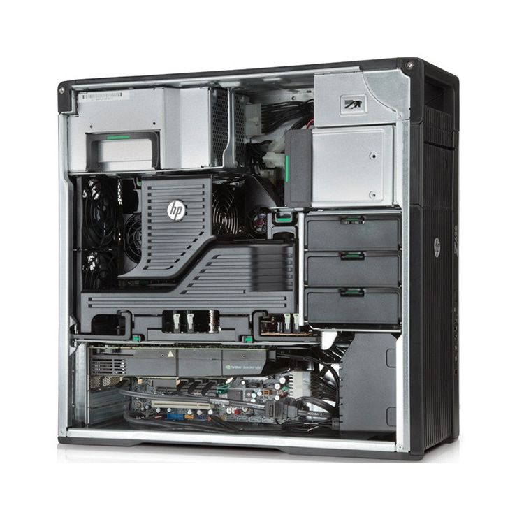 Statie grafica HP Z620, 2 x Intel QUAD Core Xeon E5-2609 2.40 GHz, 32GB DDR3 ECC, 1TB HDD, nVidia Quadro 2000, GARANTIE 3 ANI