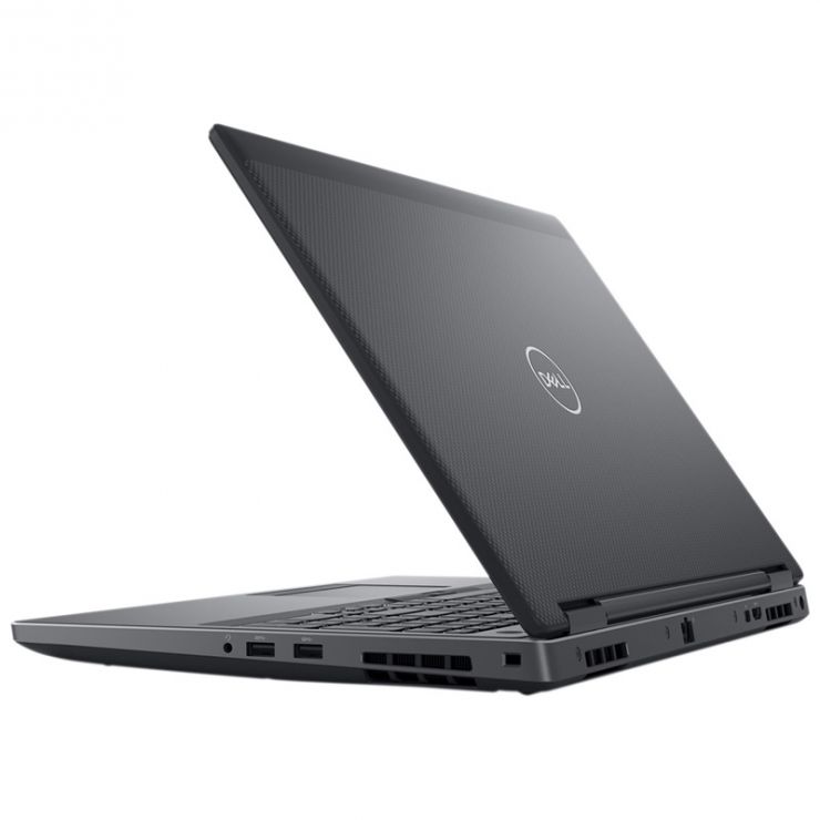 Laptop DELL Precision 7530 15.6" FHD, Intel Core i7-8750H pana la 4.10 GHz, 16GB DDR4, 512GB SSD, nVidia Quadro P1000, GARANTIE 2 ANI