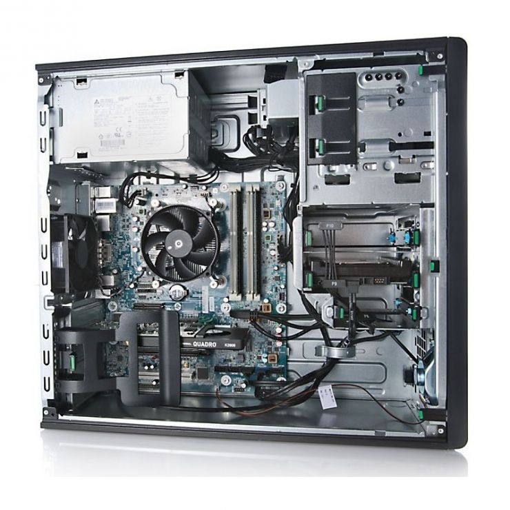 HP Z230 Workstation, Intel Xeon QUAD Core E3-1245 v3 3.40 GHz, 32GB DDR3, 512GB SSD, nVidia Quadro P400, DVDRW, GARANTIE 3 ANI