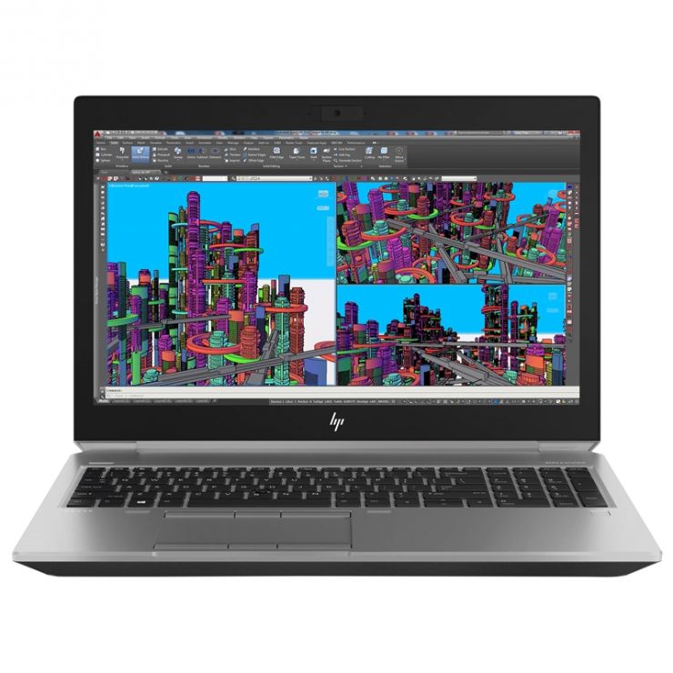 Laptop NOU HP ZBook 15 G5 15.6" FHD, Intel Xeon HEXA Core E-2176M 2.70 GHz, 16GB DDR4, 512GB SSD, nVidia Quadro P1000, Windows 10 PRO, GARANTIE 2 ANI