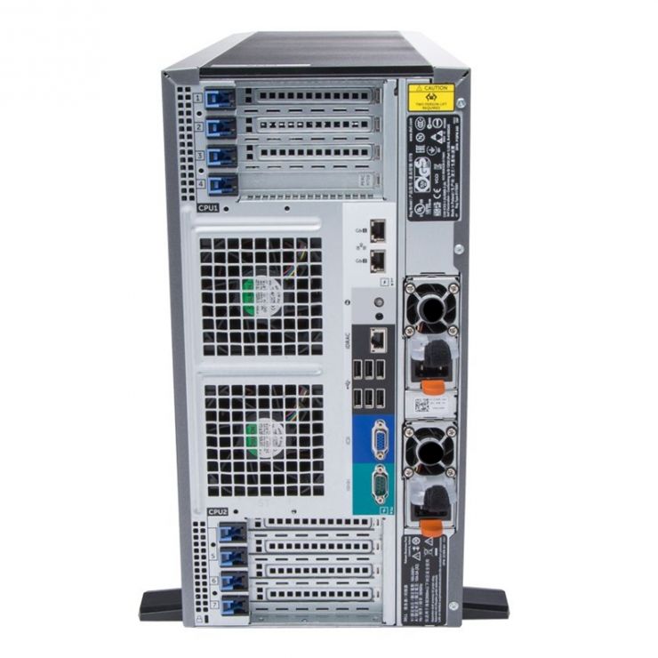 Server DELL PowerEdge T620, 2 x Intel HEXA Core Xeon E5-2620 v2 2.10 GHz, 64GB DDR3 ECC, 4 x 2TB HDD SAS, RAID PERC H710, 2 x PSU, GARANTIE 2 ANI