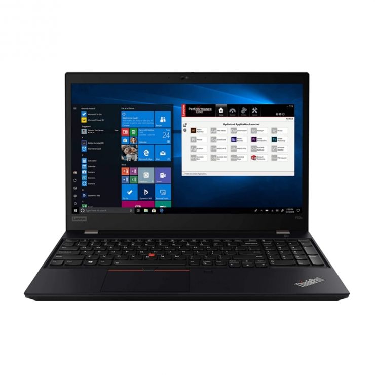 Laptop LENOVO ThinkPad P53 15.6" FHD, Intel Core i7-9850H pana la 4.60 GHz, 64GB DDR4, 1TB SSD, nVidia Quadro RTX 3000, GARANTIE 2 ANI