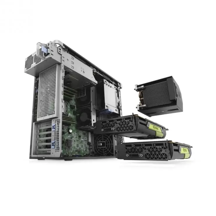 Workstation Refurbished DELL Precision T5820, Intel HEXA Core Xeon W-2135 3.70 GHz, 64GB DDR4 ECC, 1TB SSD, 2 x nVidia Quadro P4000, GARANTIE 3 ANI