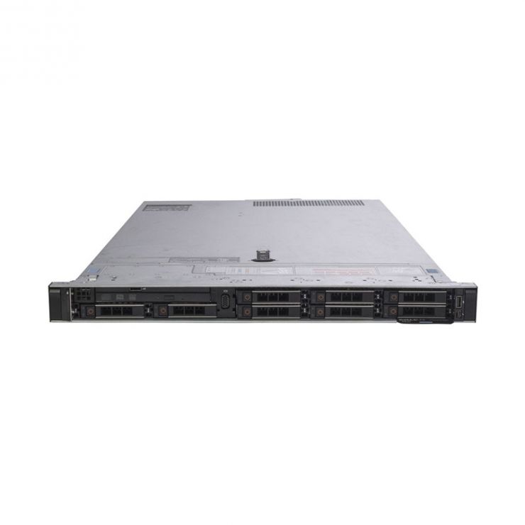 Server DELL PowerEdge R640, 2 x Intel OCTA Core Xeon Silver 4110 2.10 GHz, 128GB DDR4 ECC, 2 x 960GB SSD, RAID PERC H730, 2 x PSU, Front bezel, GARANTIE 2 ANI