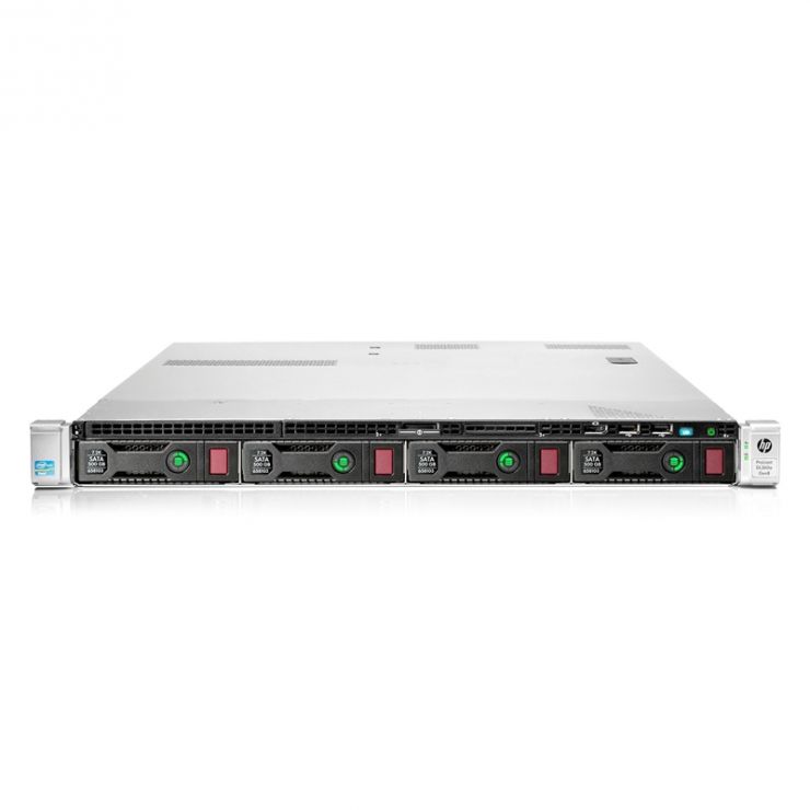 HP ProLiant DL360p Gen8 CTO (Configure-to-Order), 4 x LFF, RAID Smart Array P420i, 2 x PSU, Refurbished, GARANTIE 2 ANI