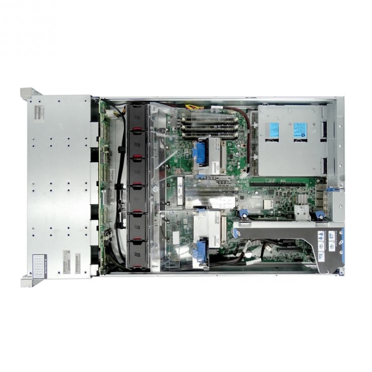 HP ProLiant DL380e Gen8, 2 x Intel OCTA Core Xeon E5-2450L 1.80GHz, 32GB DDR3 ECC, Raid P420, 2 x PSU, Second-hand
