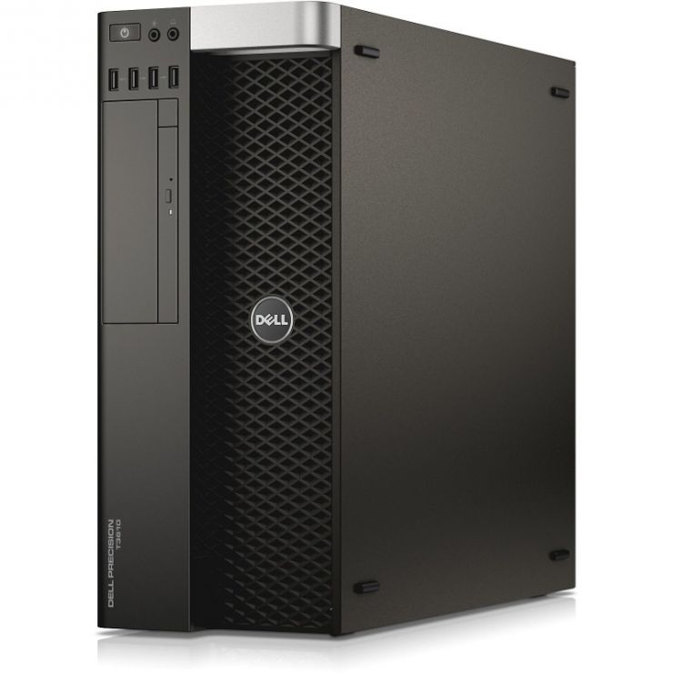 Workstation DELL Precision T3610, Intel QUAD Core Xeon E5-1620 v2 3.70 GHz, 32GB DDR3 ECC, 2 x 256GB SSD, nVidia Quadro K2200, Second-hand