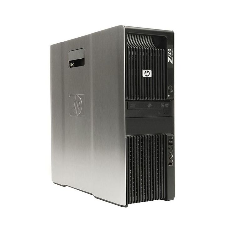 HP Z600 Workstation, 2 x Intel HEXA Core Xeon X5675 3.06 GHz, 48GB DDR3 ECC, 500GB SSD + 2TB HDD, nVidia Quadro 5000, DVDRW, GARANTIE 3 ANI