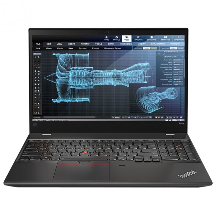 LENOVO ThinkPad P52s 15.6" FHD, Intel Core i7-8650U 1.90 GHz, 16GB DDR4, 512GB SSD, nVidia Quadro P500, GARANTIE 2 ANI