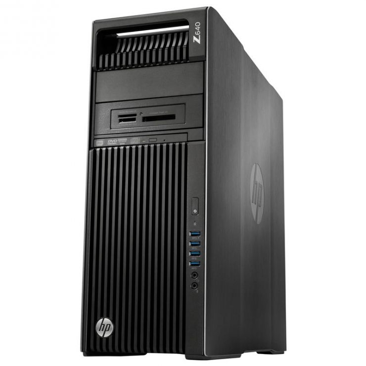 Workstation HP Z640, Intel 12-Core Xeon E5-2673 v3 2.40Ghz, 32GB DDR4 ECC, 512GB SSD, nVidia Quadro M2000, Second-hand